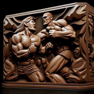 3D модель Игра боевая сила (STL)